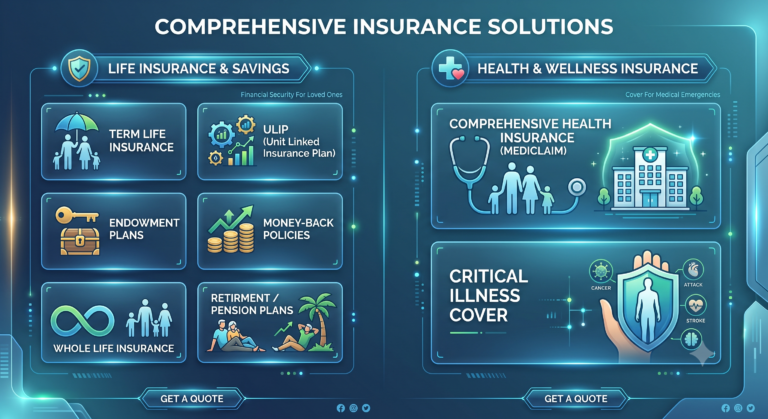 Life insurance providing financial protection and security for a family’s future